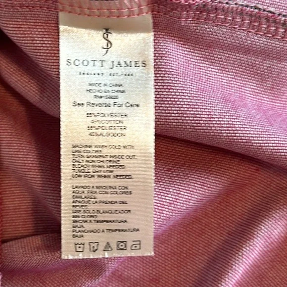 NWOT Scott James Unisex Polo SM - Picture 8 of 8